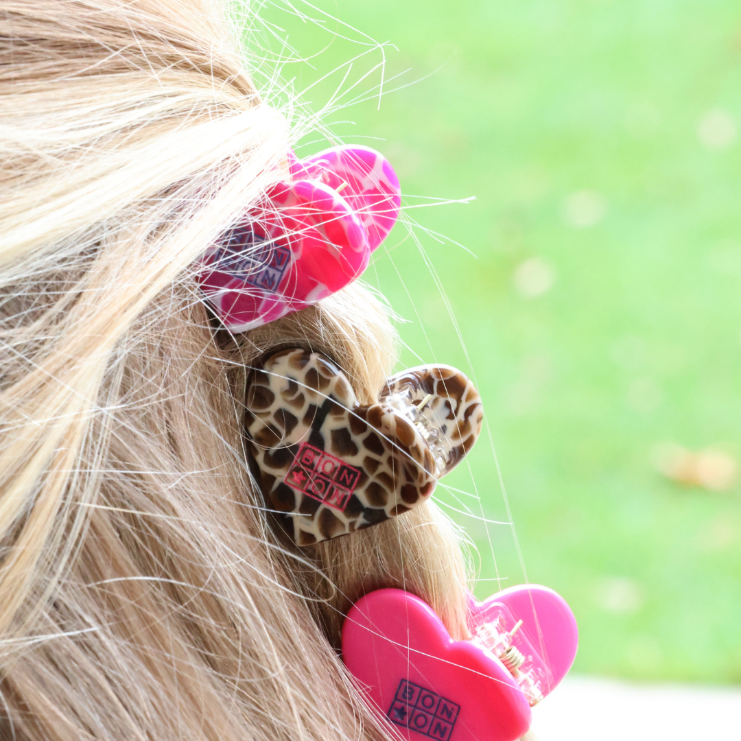 GIGI X BONTON MINI COEUR SAVANE.