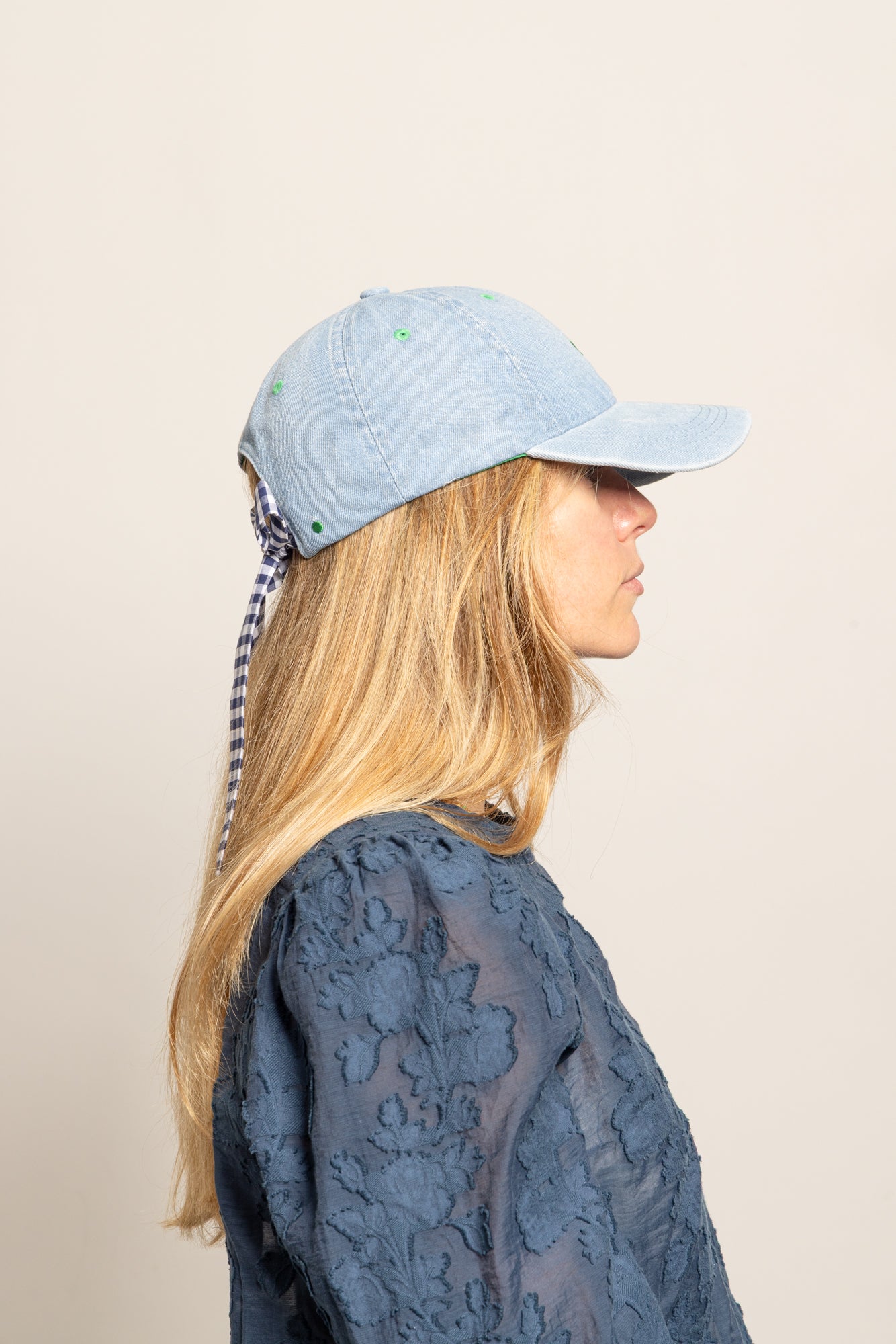 Casquette denim "gigi" x nany blouses