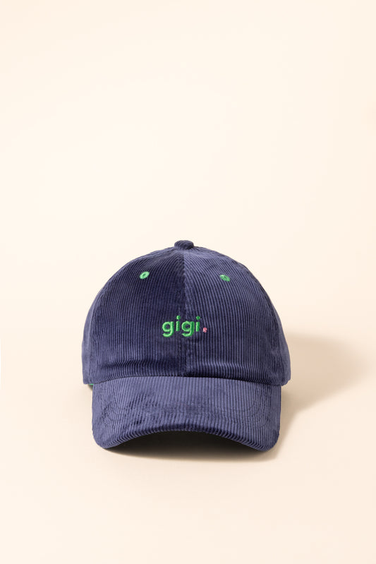 Casquette velours "gigi"
