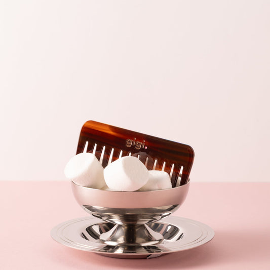 Mini coffee bean comb