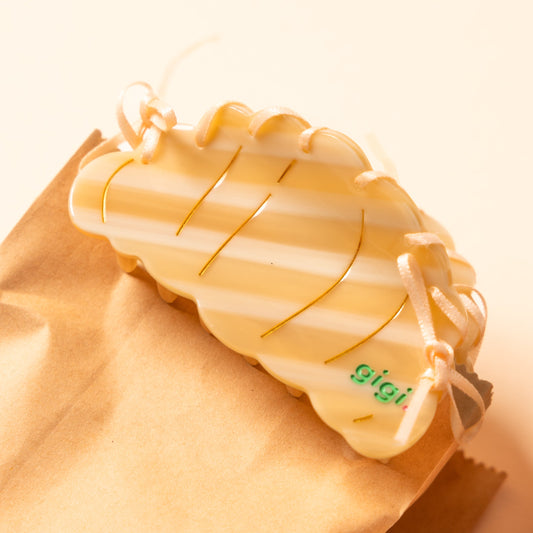 Pince croissant nacre