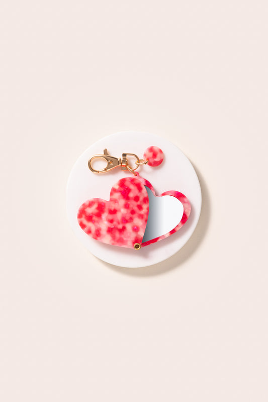 Porte-clef miroir baisers