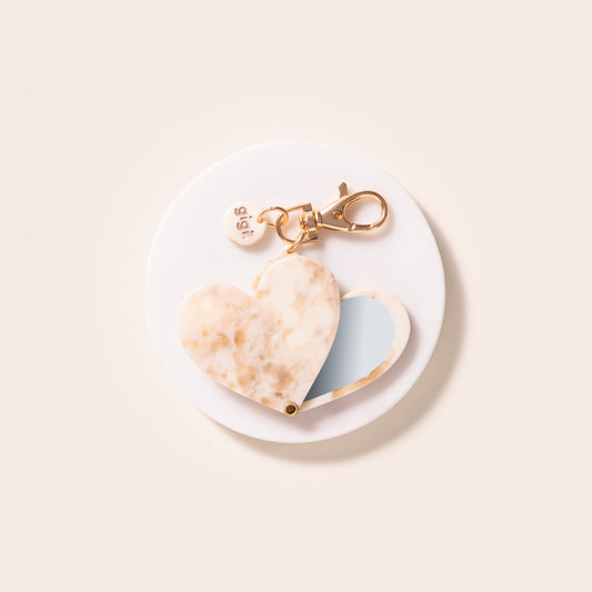 Porte-clef miroir dune