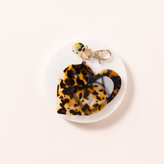 Mermaid mirror keychain