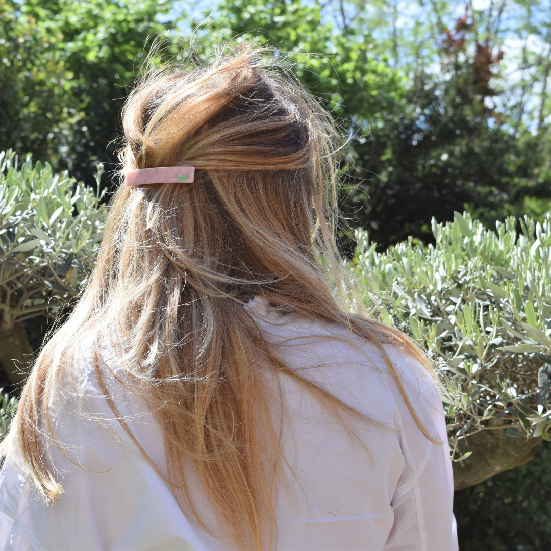 BARRETTE ROSE.
