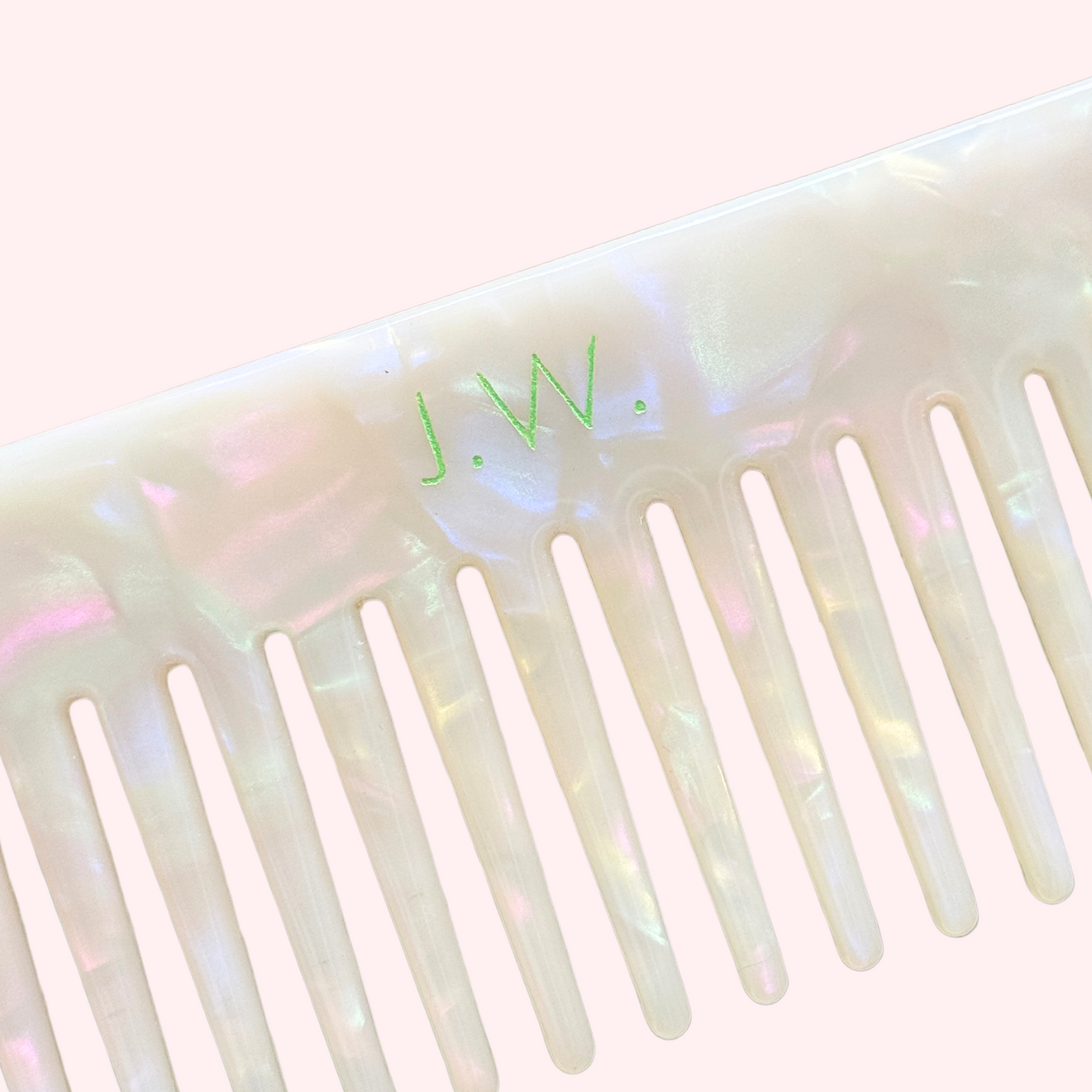 Pretty mother-of-pearl comb