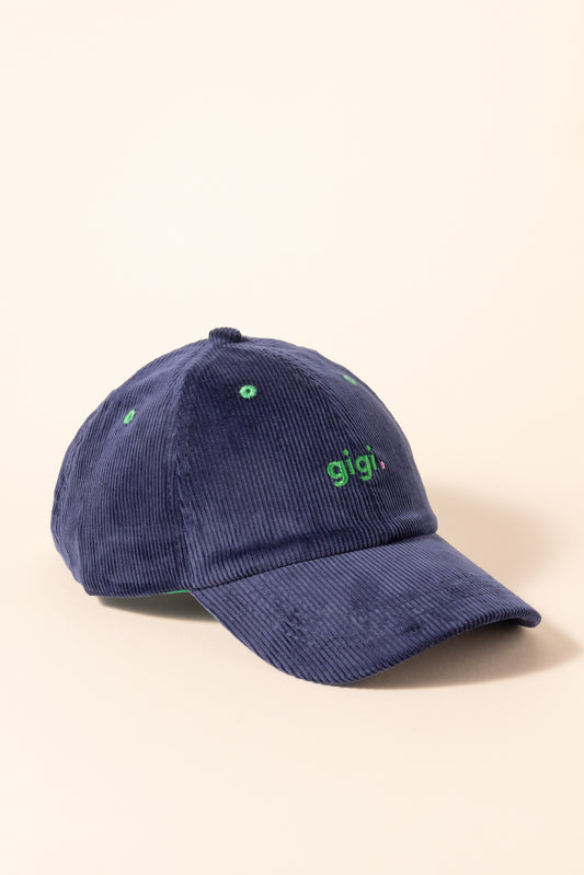 Casquette velours "gigi"
