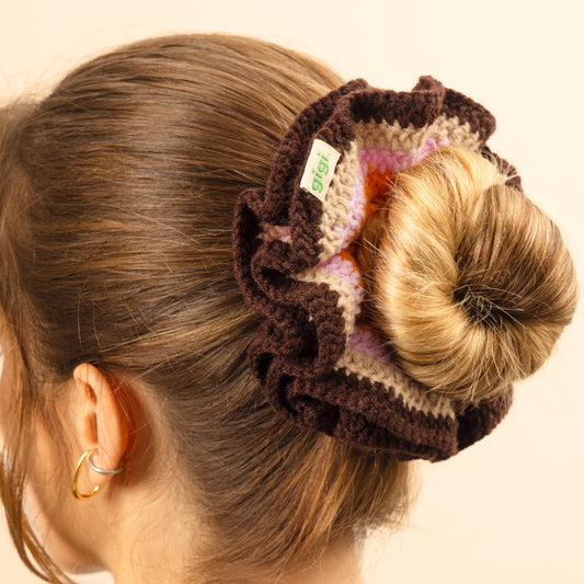 CHOUCHOU CROCHET TANGERINE.