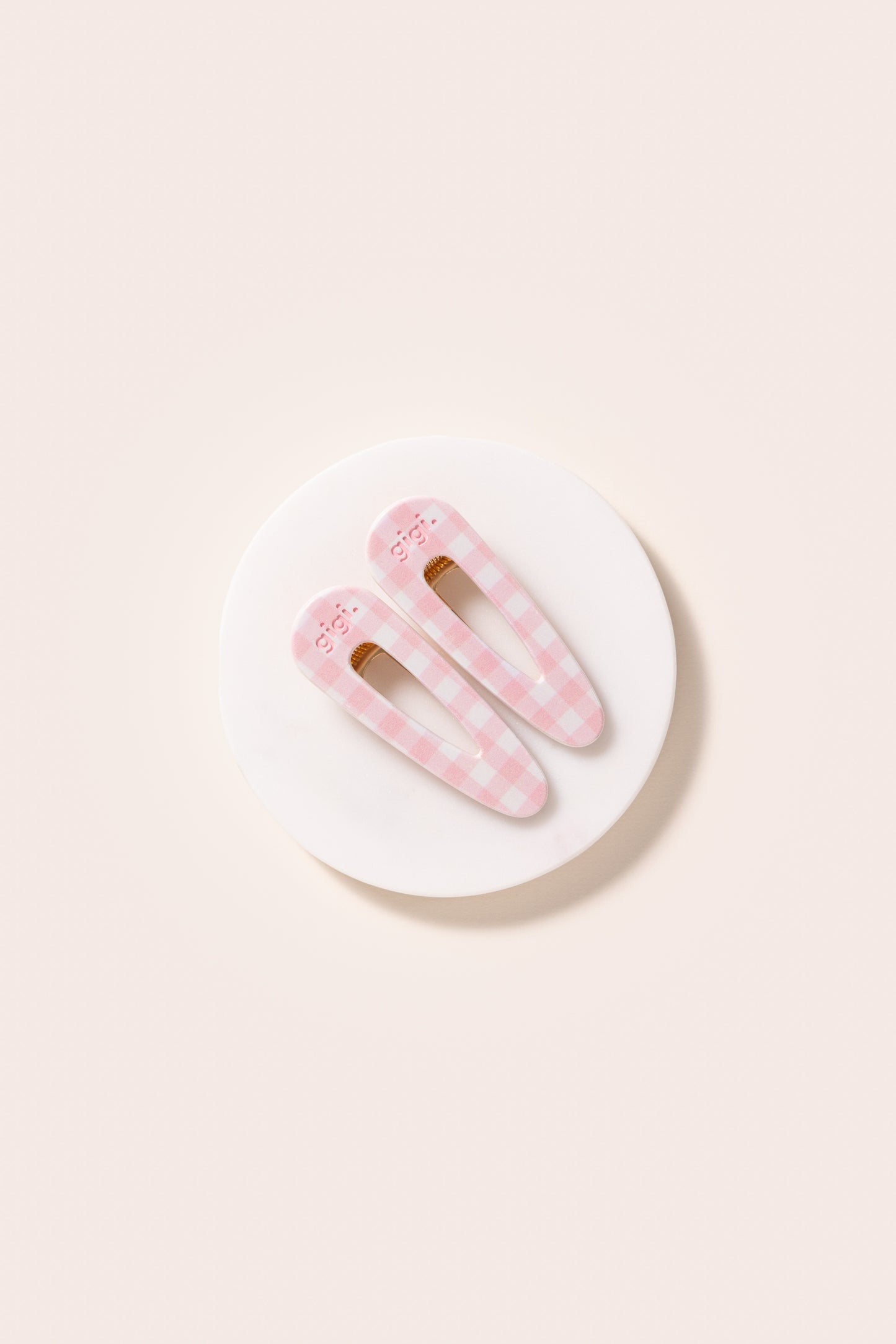 Barrette clip vichy madrague