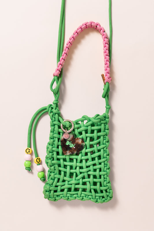 Crochet bag cactus
