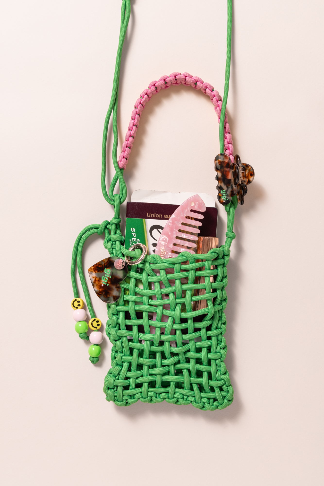 Crochet bag cactus