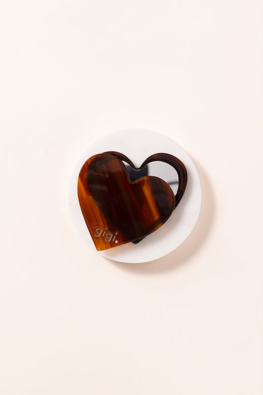 MIROIR COEUR COFFEE BEAN.
