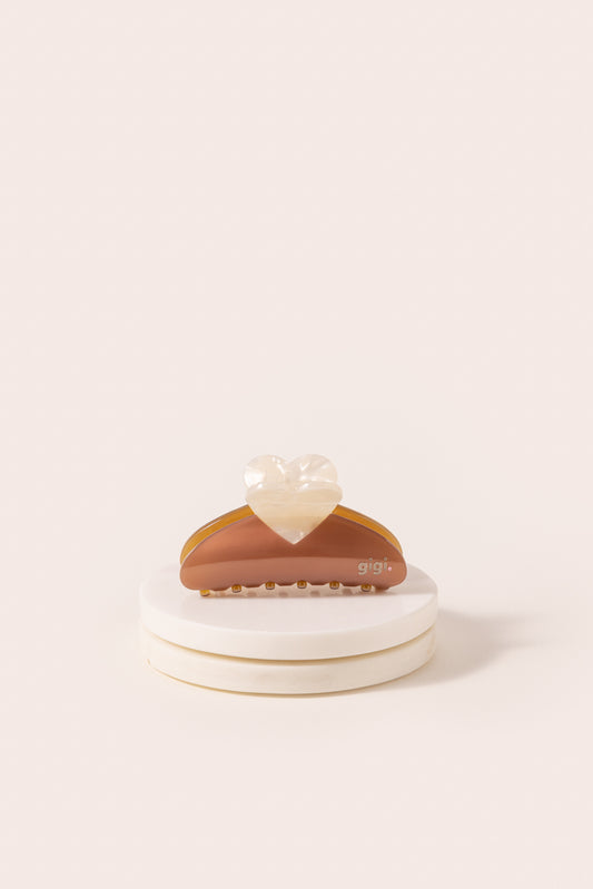 Pince cœur poudrée