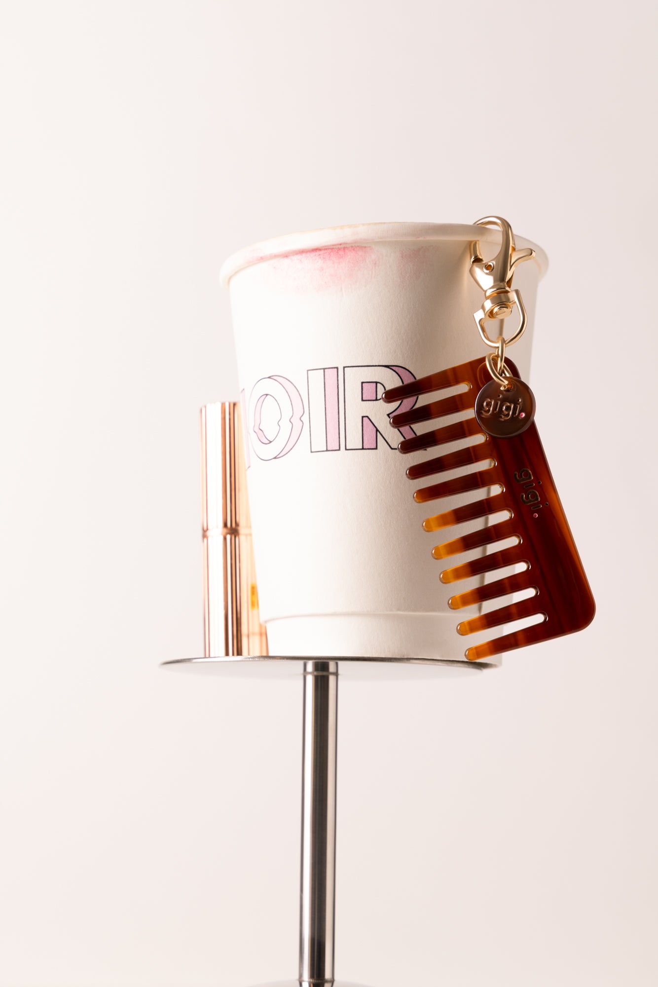 PORTE-CLEF PEIGNE COFFEE BEAN.