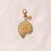 Keychain seashell mirror halo