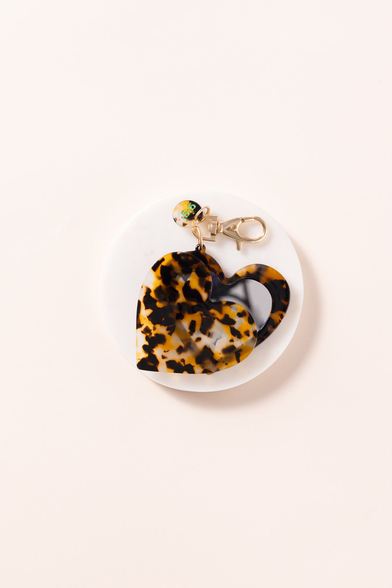 PORTE-CLEF MIROIR ONDINE.