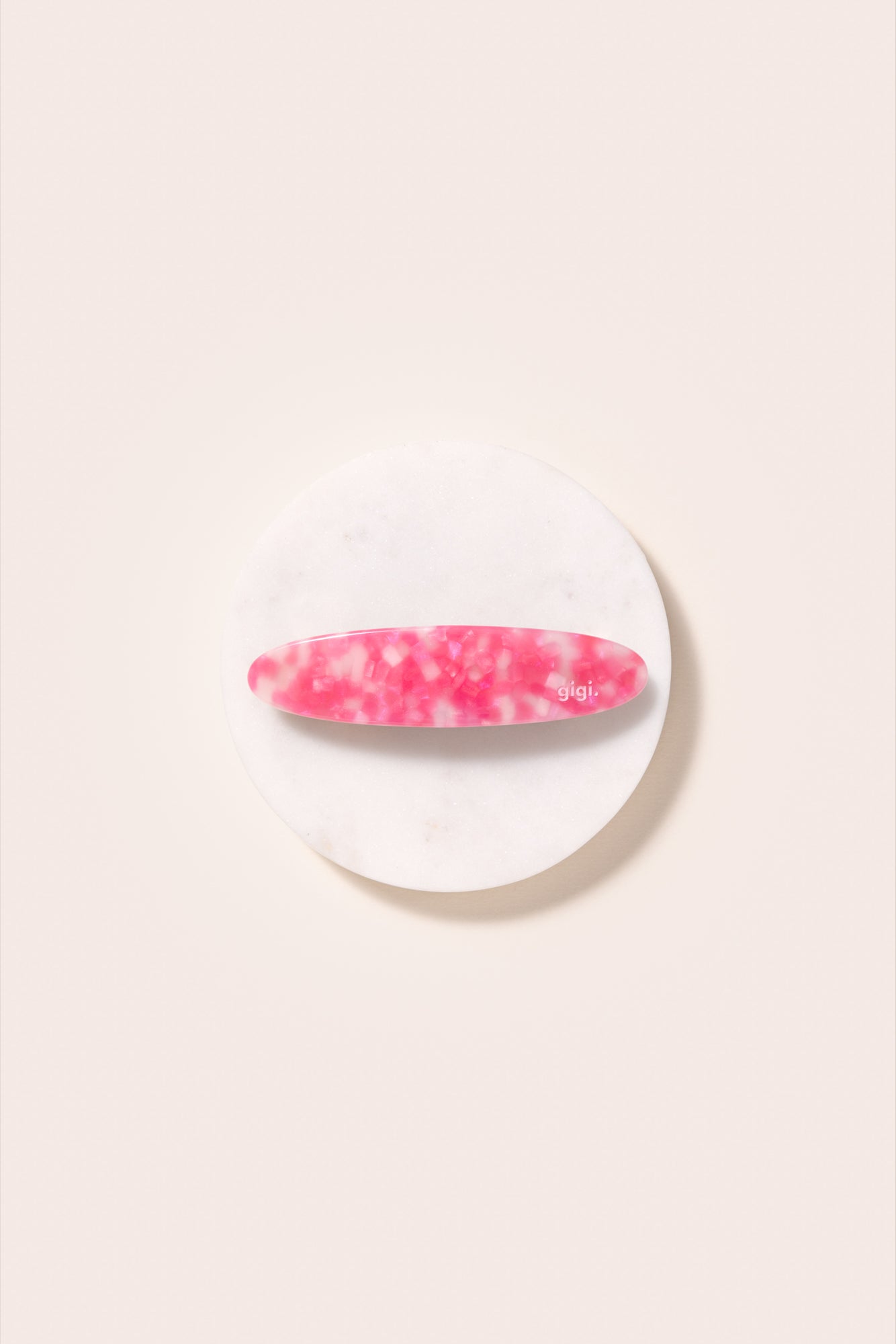 Kissing Oval Hair Clip