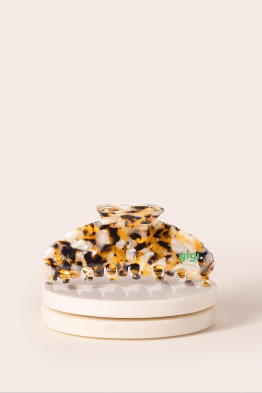 Banana hair clip sienne