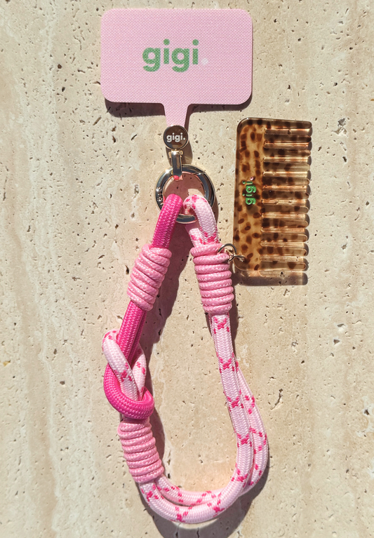 Petit cordon téléphone baisers - charm's peigne