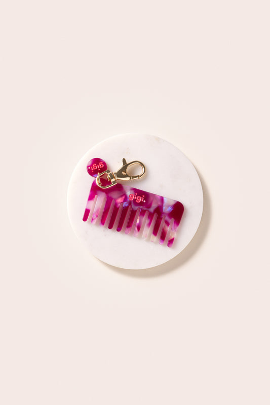 Keychain comb iris