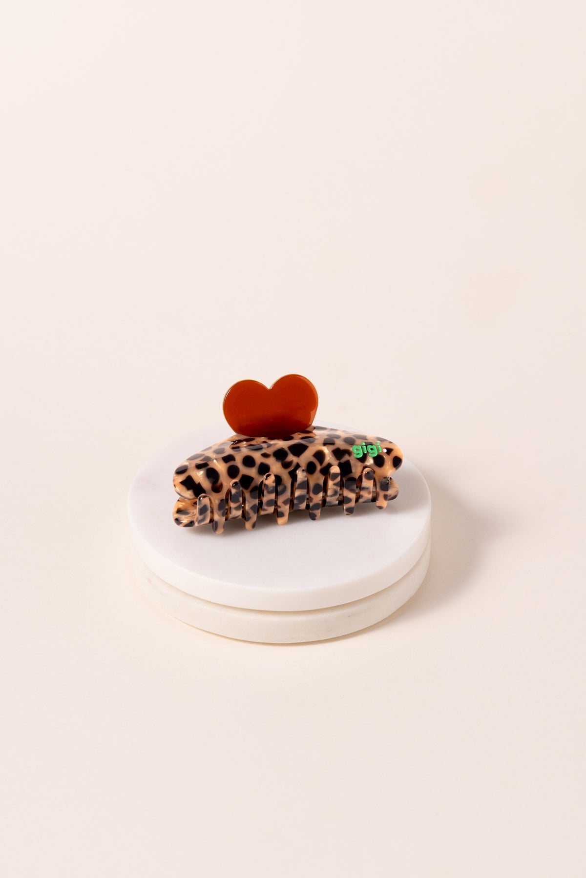 Heart hair clip jaguar